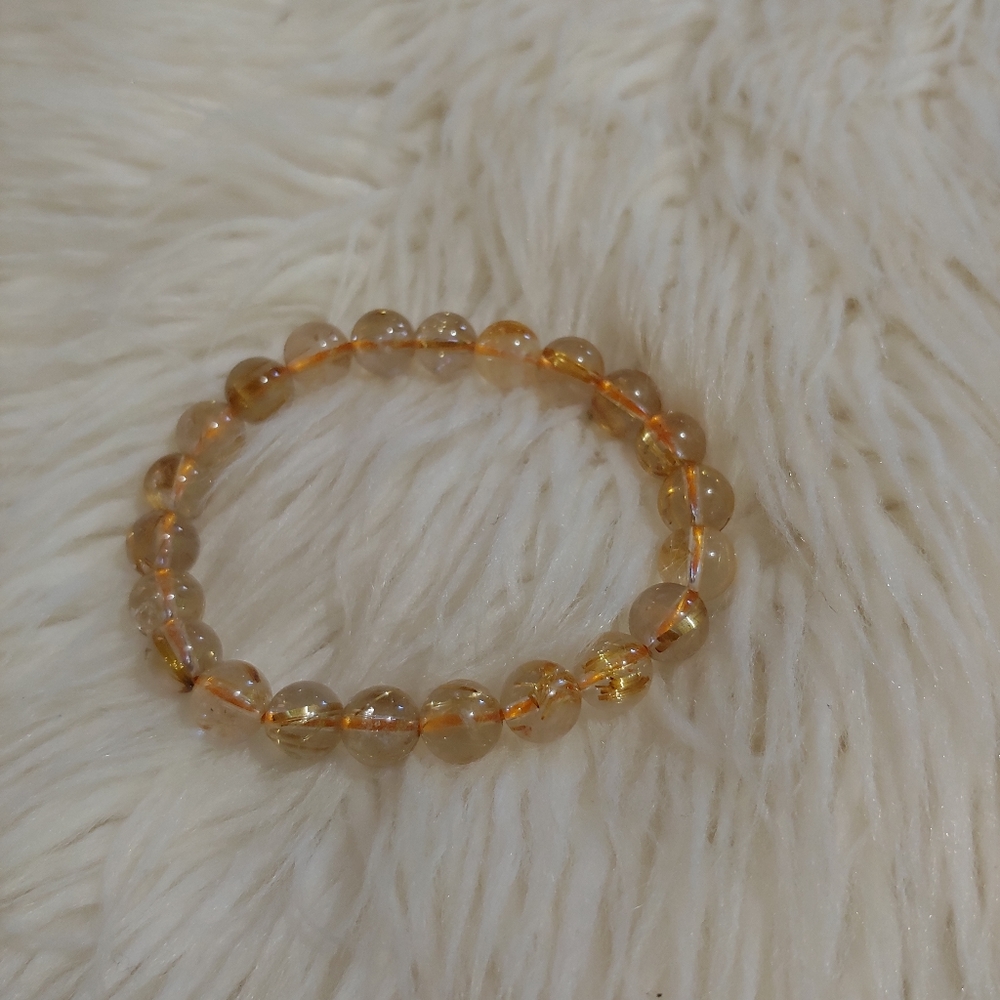 Natural Rutile Bracelet